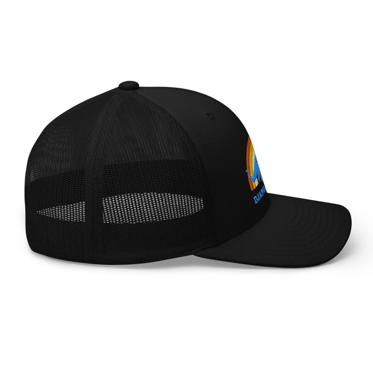 Dino Rainbow Trucker Cap