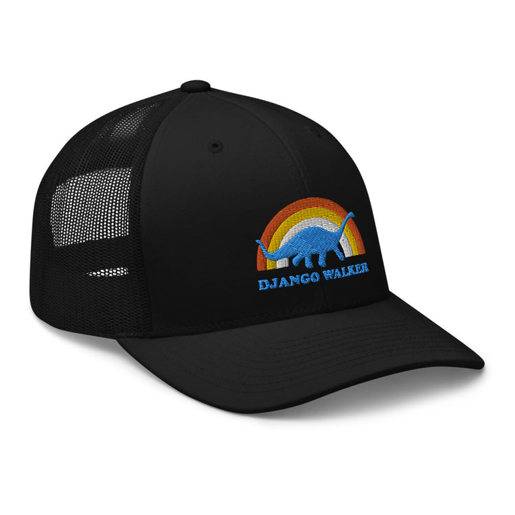 Dino Rainbow Trucker Cap