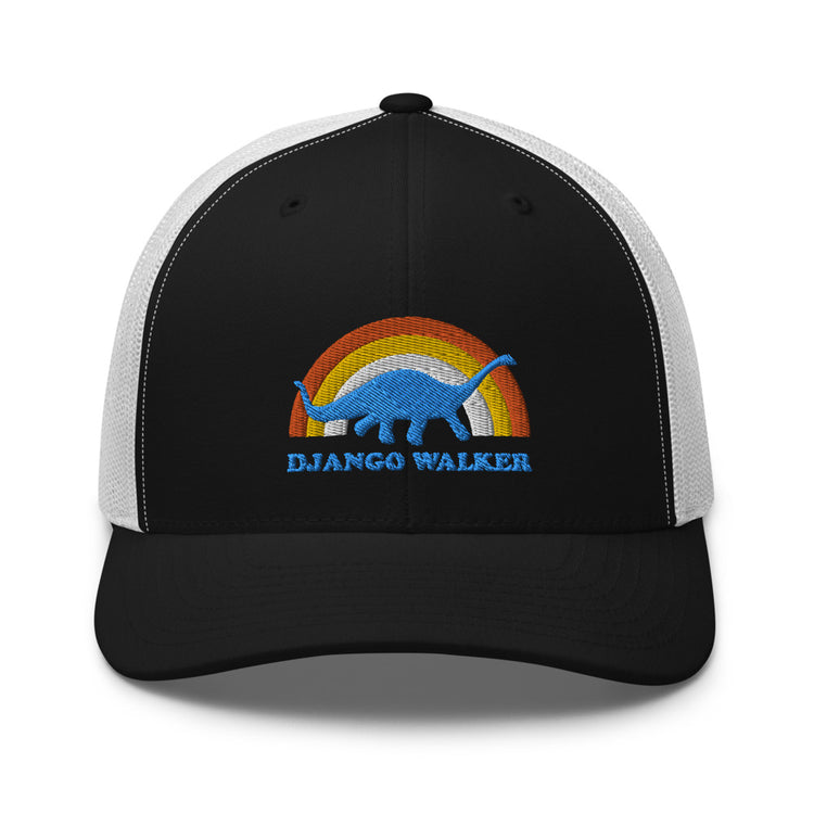 Dino Rainbow Trucker Cap