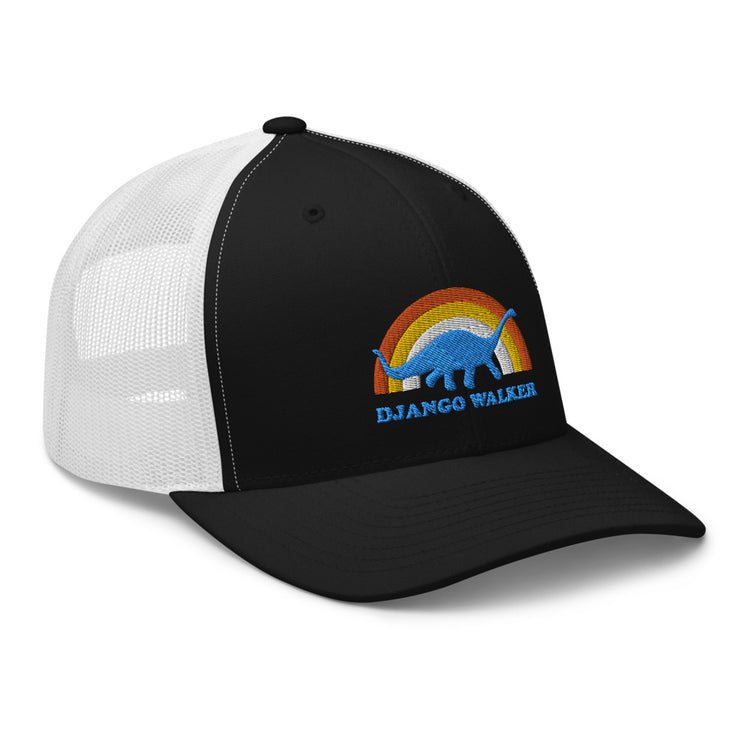 Dino Rainbow Trucker Cap