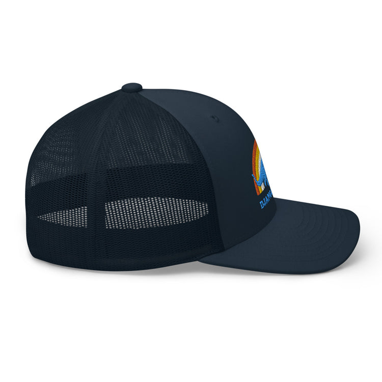 Dino Rainbow Trucker Cap