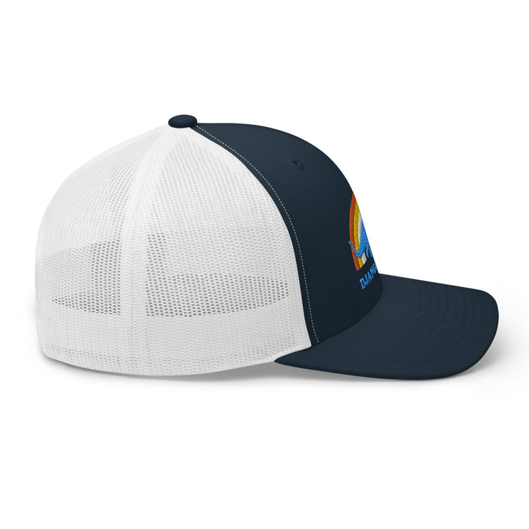 Dino Rainbow Trucker Cap