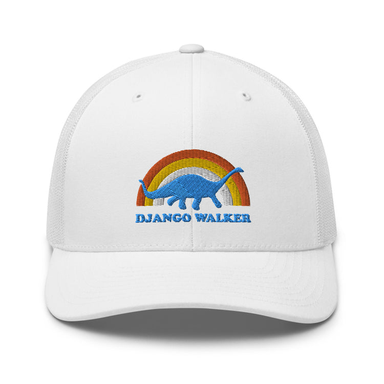 Dino Rainbow Trucker Cap