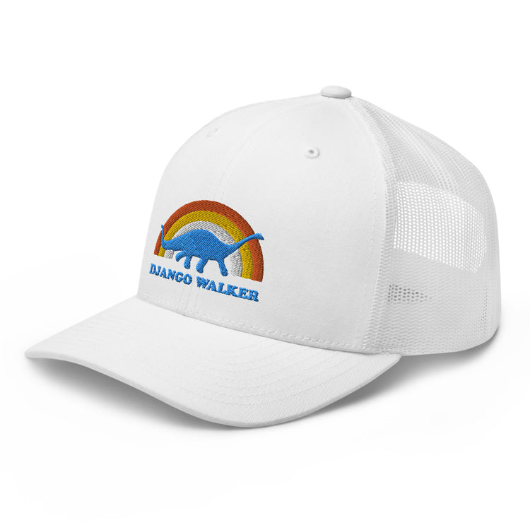 Dino Rainbow Trucker Cap