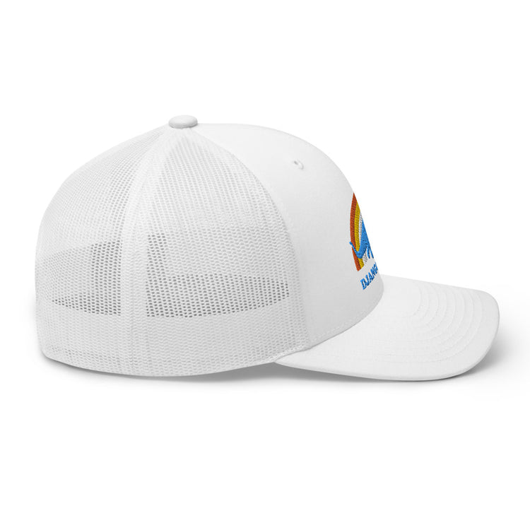 Dino Rainbow Trucker Cap