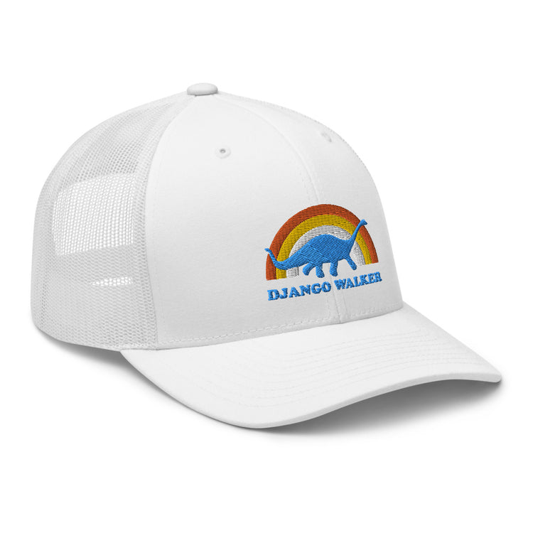 Dino Rainbow Trucker Cap