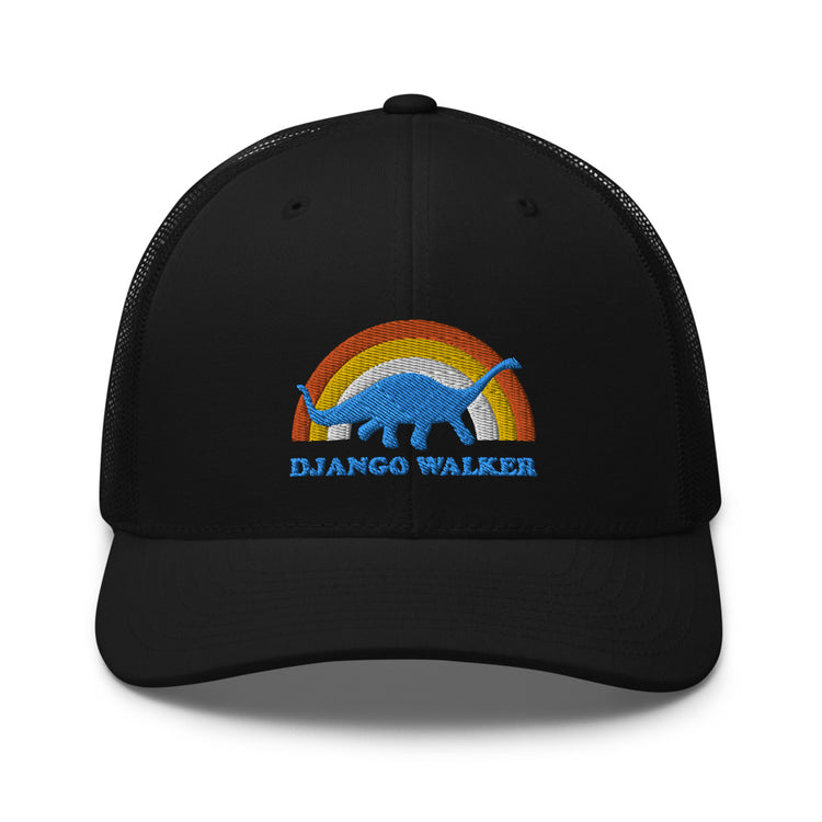 Dino Rainbow Trucker Cap